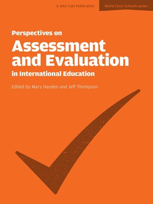 cover image of Perspectives on Assessment and Evaluation in International Schools